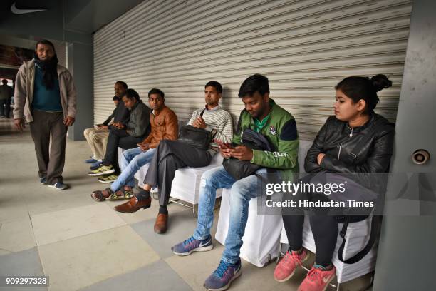 Markets across the city remain closed keeping with the call for a bandh made by Confederation of All India Traders to protest against the ongoing...