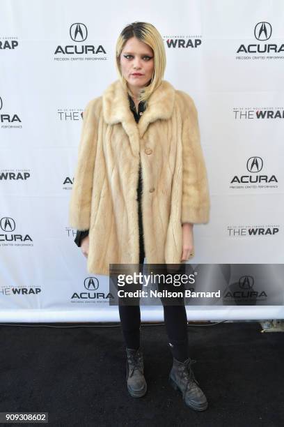 Actor Sky Ferreira of 'Lords of Chaos' attends the Acura Studio at Sundance Film Festival 2018 on January 23, 2018 in Park City, Utah.