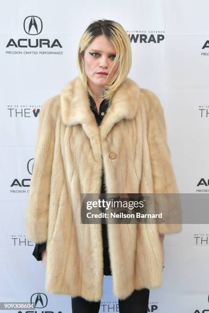 Actor Sky Ferreira of 'Lords of Chaos' attends the Acura Studio at Sundance Film Festival 2018 on January 23, 2018 in Park City, Utah.