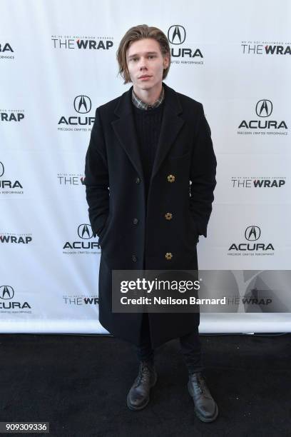 Actor Lucian Charles Collier of 'Lords of Chaos' attends the Acura Studio at Sundance Film Festival 2018 on January 23, 2018 in Park City, Utah.