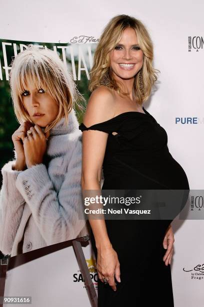 Heidi Klum attends Los Angeles Confidential magazine's annual pre-Emmy party, hosted by Heidi Klum and Niche Media CEO Jason Binn, held at a private...