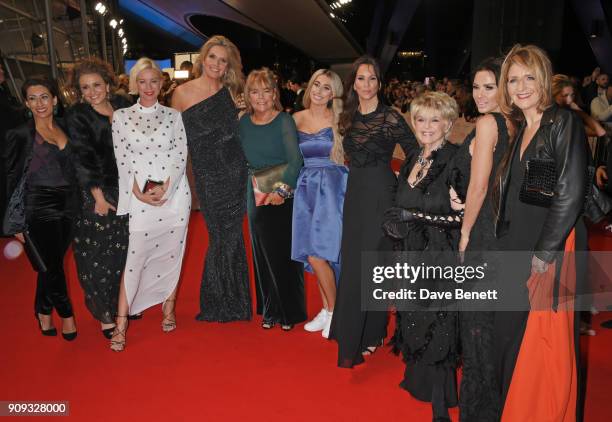 Saira Khan, Nadia Sawalha, Denise Van Outen, Penny Lancaster, Linda Robson, Stacey Solomon, Andrea McLean, Gloria Hunniford, Katie Price and Kaye...