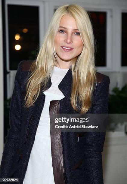 Dree Hemingway attends the Calvin Klein Collection after party at the Standard Grill at The Standard Hotel on September 17, 2009 in New York City.