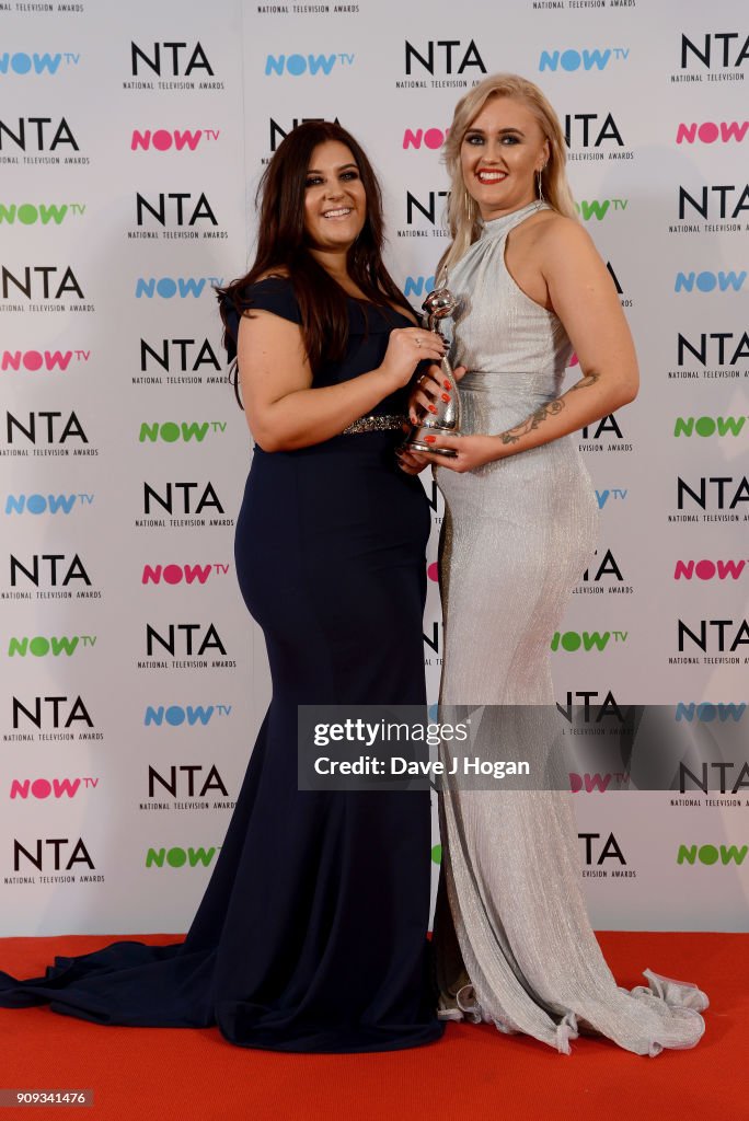 National Television Awards - Press Room