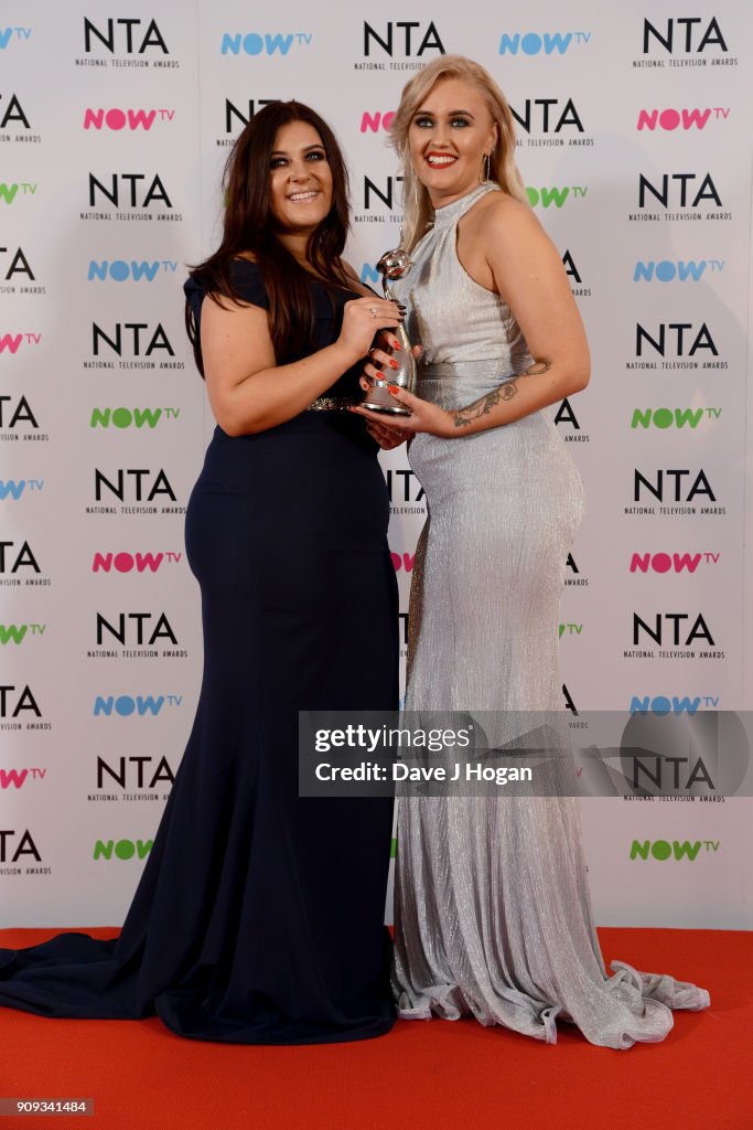 National Television Awards - Press Room