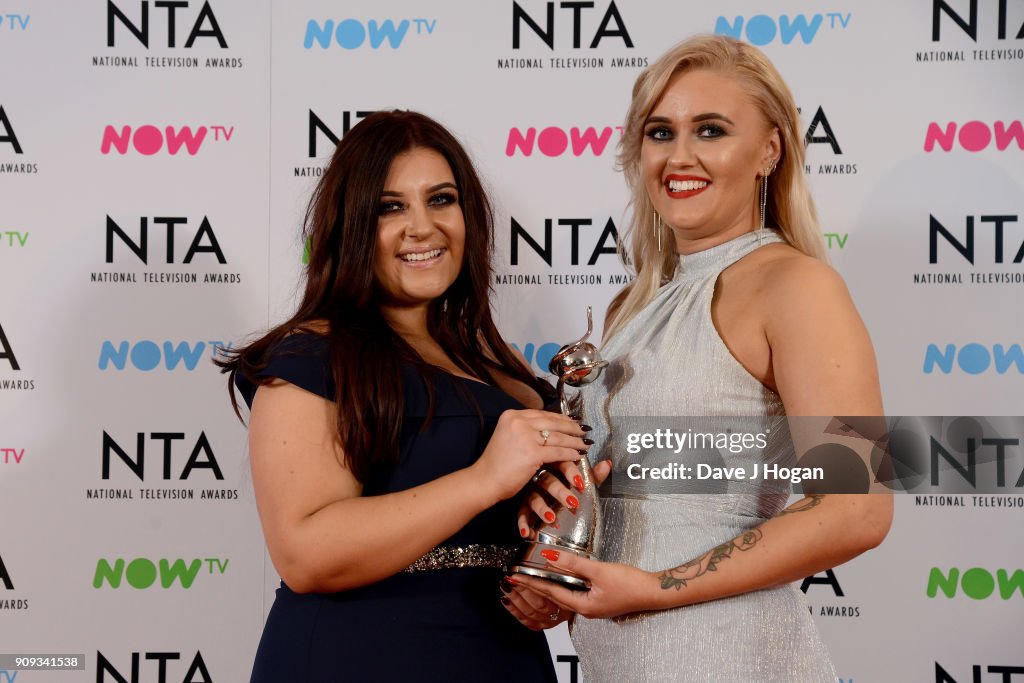 National Television Awards - Press Room