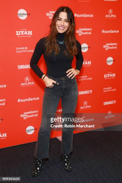 Sarah Shahi from the film 'Halfway There' attends the Indie Episodic Program 1 during 2018 Sundance Film Festival at The Ray on January 23, 2018 in...
