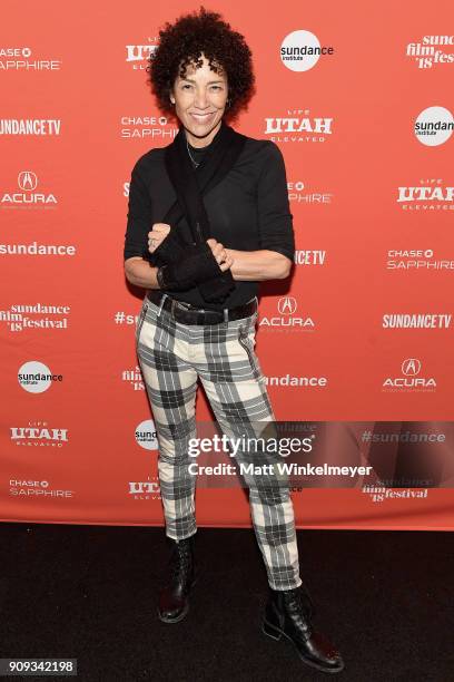 Executive Producer Stephanie Allain attends the Indie Episodic Program 6 during the 2018 Sundance Film Festival at Park Avenue Theater on January 23,...