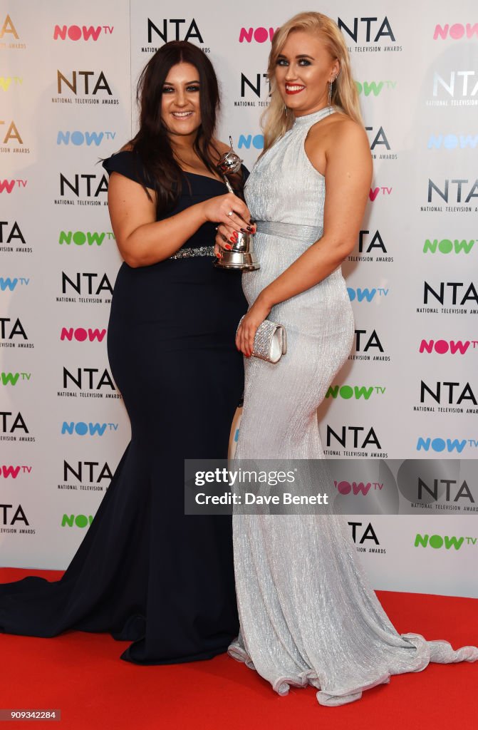 National Television Awards - Press Room