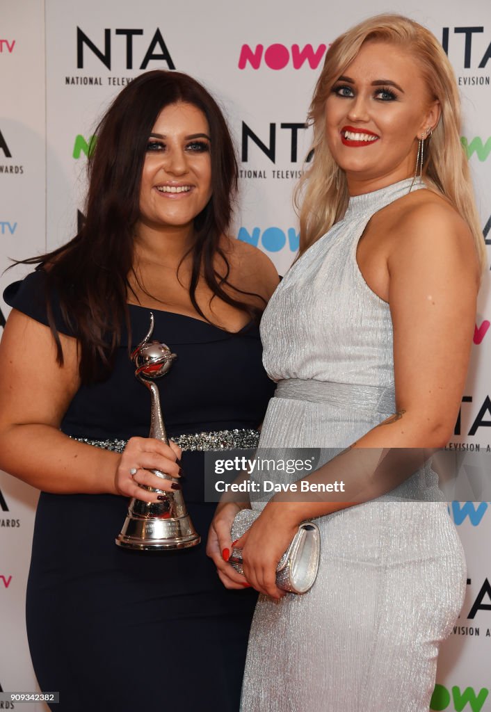 National Television Awards - Press Room