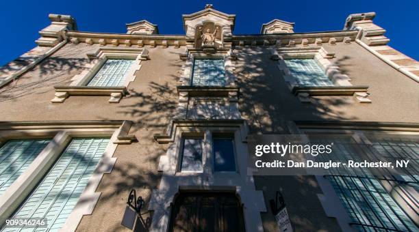 villa bethania in rennes le château, france - mystère foto e immagini stock