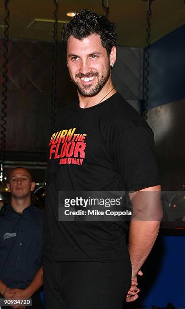 Dancer and TV personality Maksim Chmerkovskiy visits Planet Hollywood Times Square on August 6, 2009 in New York City.