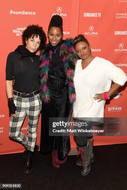 Executive Producer Stephanie Allain, director Mel Jones and Executive Producer Aaliyah Williams attend the Indie Episodic Program 6 during the 2018...
