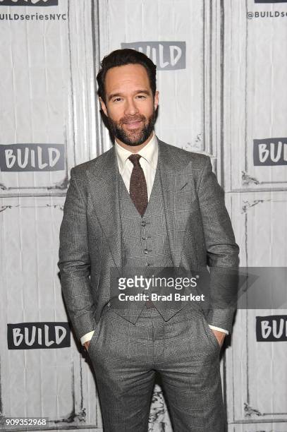 Chris Diamantopoulos visits the Build Series at Build Studio on January 23, 2018 in New York City.