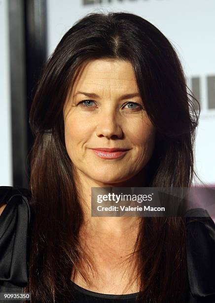 Actress Daphne Zuniga arrives at the Entertainment Weekly And Women In Film's Pre-Emmy Party on September 17, 2009 in Los Angeles, California.