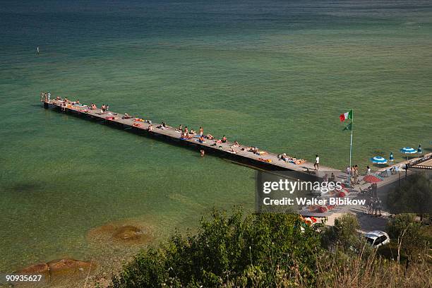 lake garda, sirmione - sirmione stock pictures, royalty-free photos & images
