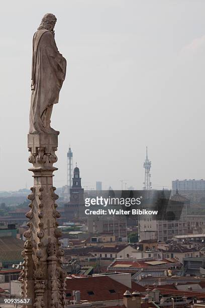 piazza duomo - spire stock pictures, royalty-free photos & images