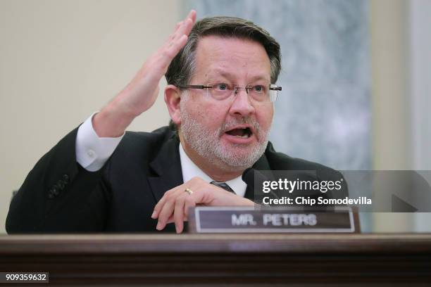 Senate Surface Transportation and Merchant Marine Infrastructure, Safety, and Security Subcommittee ranking member Sen. Gary Peters questions...