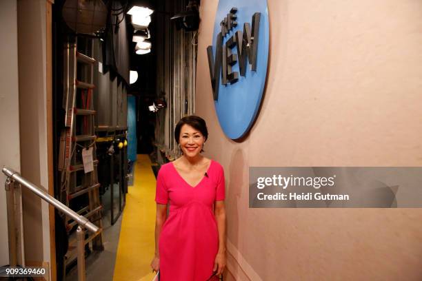 Ann Curry is the guest co-host today, Tuesday, January 23, 2018 on Walt Disney Television via Getty Images's "The View." "The View" airs...