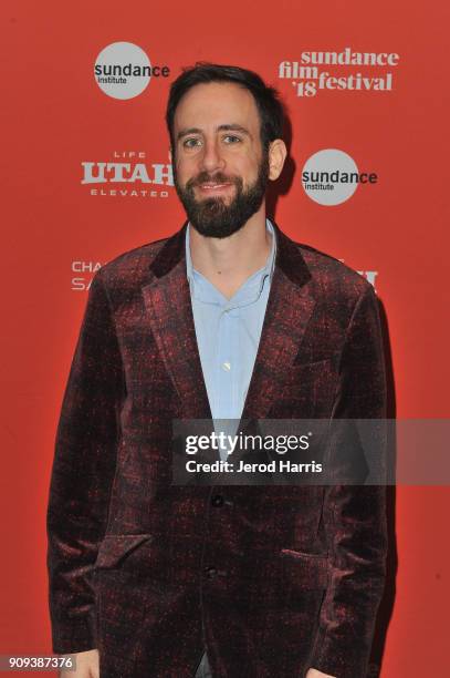 Producer Adam Belfer attends the Indie Episodic Program 4 during the 2018 Sundance Film Festival at Park Avenue Theater on January 23, 2018 in Park...