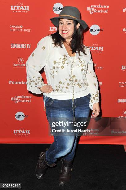 Actress Rachel Butera attends the Indie Episodic Program 4 during the 2018 Sundance Film Festival at Park Avenue Theater on January 23, 2018 in Park...