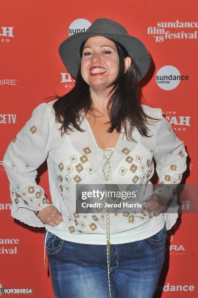 Actress Rachel Butera attends the Indie Episodic Program 4 during the 2018 Sundance Film Festival at Park Avenue Theater on January 23, 2018 in Park...