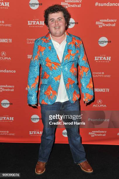 Actor Grant Goodman attends the Indie Episodic Program 4 during the 2018 Sundance Film Festival at Park Avenue Theater on January 23, 2018 in Park...