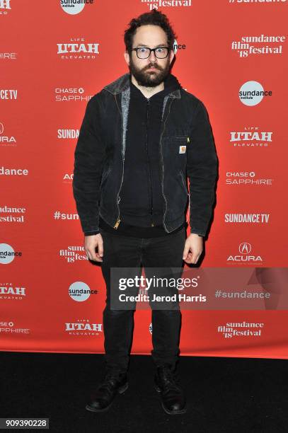 Screenwriter Toby Harvard attends the Indie Episodic Program 4 during the 2018 Sundance Film Festival at Park Avenue Theater on January 23, 2018 in...