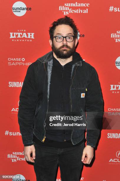 Screenwriter Toby Harvard attends the Indie Episodic Program 4 during the 2018 Sundance Film Festival at Park Avenue Theater on January 23, 2018 in...