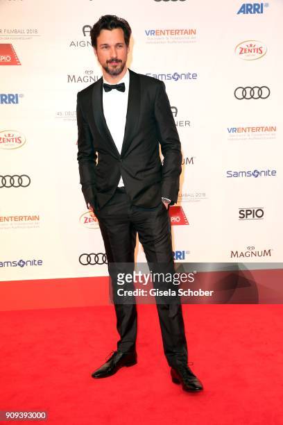 Florian David Fitz during the German Film Ball 2018 at Hotel Bayerischer Hof on January 20, 2018 in Munich, Germany.