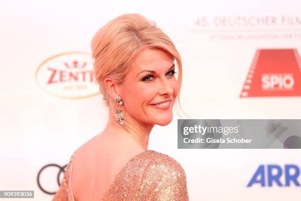 Natascha Gruen during the German Film Ball 2018 at Hotel Bayerischer Hof on January 20, 2018 in Munich, Germany.