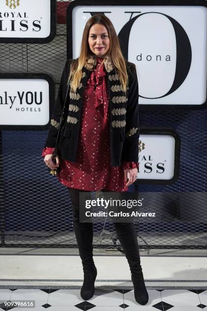 Spanish model Priscila De Gustin attends the 'Yo Dona' party at Only You Hotel Atocha on January 23, 2018 in Madrid, Spain.