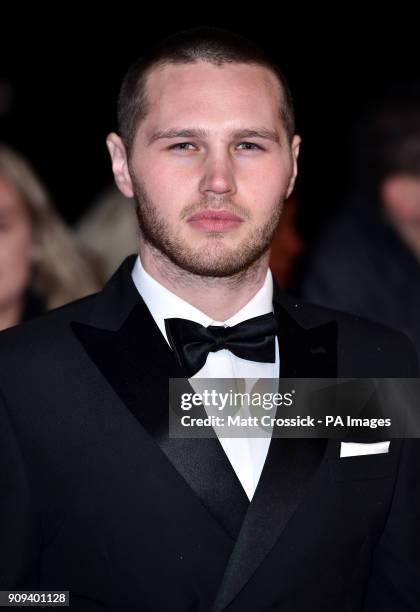 Danny Walters attending the National Television Awards 2018 held at the O2 Arena, London. PRESS ASSOCIATION Photo. Picture date: Tuesday January 23,...