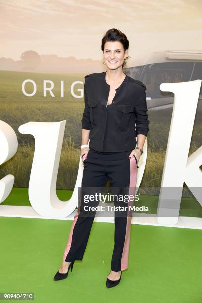 Marlene Lufen attends the 'Pastewka' premiere at Kino International on January 23, 2018 in Berlin, Germany.