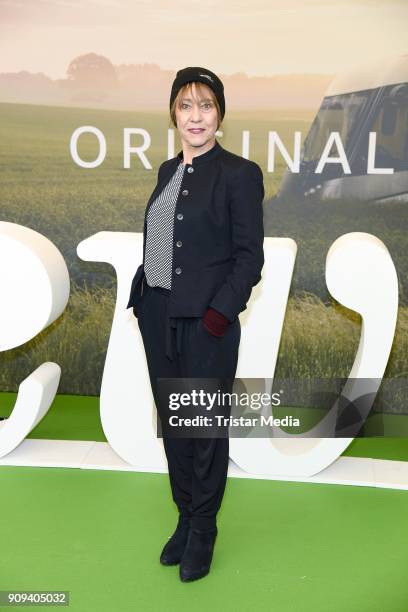 Gitta Schweighoefer attends the 'Pastewka' premiere at Kino International on January 23, 2018 in Berlin, Germany.