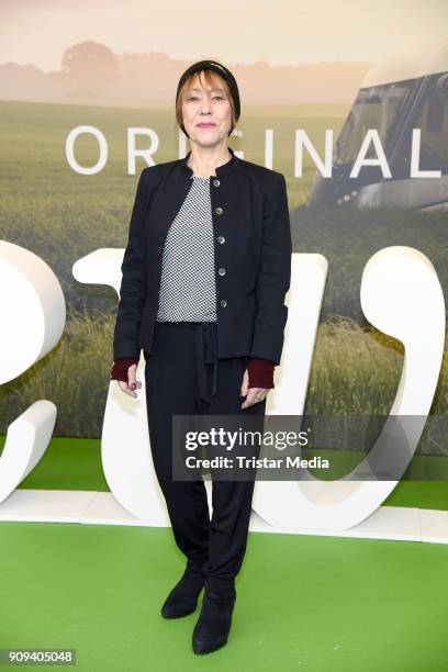 Gitta Schweighoefer attends the 'Pastewka' premiere at Kino International on January 23, 2018 in Berlin, Germany.