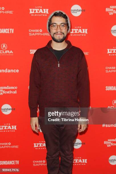 Director and actor Carlos Lopez Estrada attends Indie Episodic Program 3 during the 2018 Sundance Film Festival at The Ray on January 23, 2018 in...