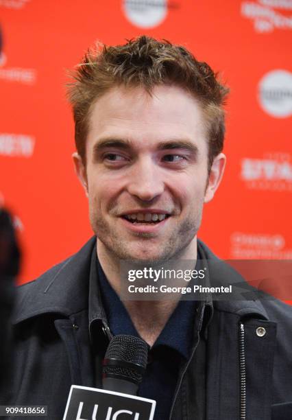 Actor Robert Pattinson attends the 'Damsel' Premiere during the 2018 Sundance Film Festival at Eccles Center Theatre on January 23, 2018 in Park...