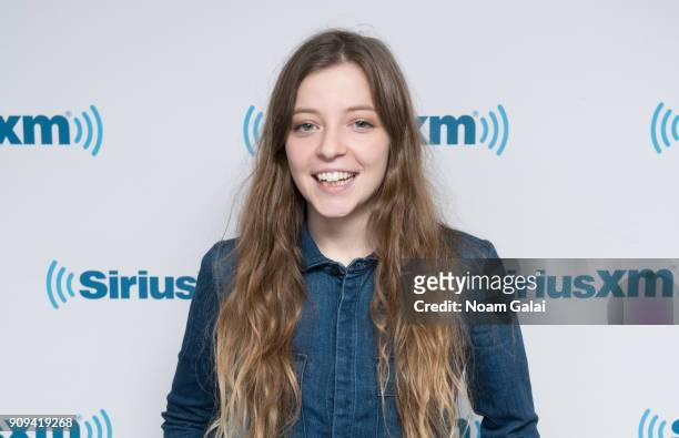 Jade Bird visits the SiriusXM Studios on January 23, 2018 in New York City.