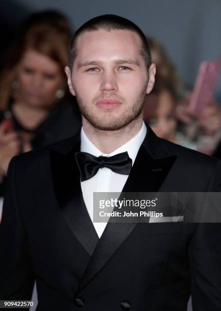 Danny Walters attends the National Television Awards 2018 at the O2 Arena on January 23, 2018 in London, England.