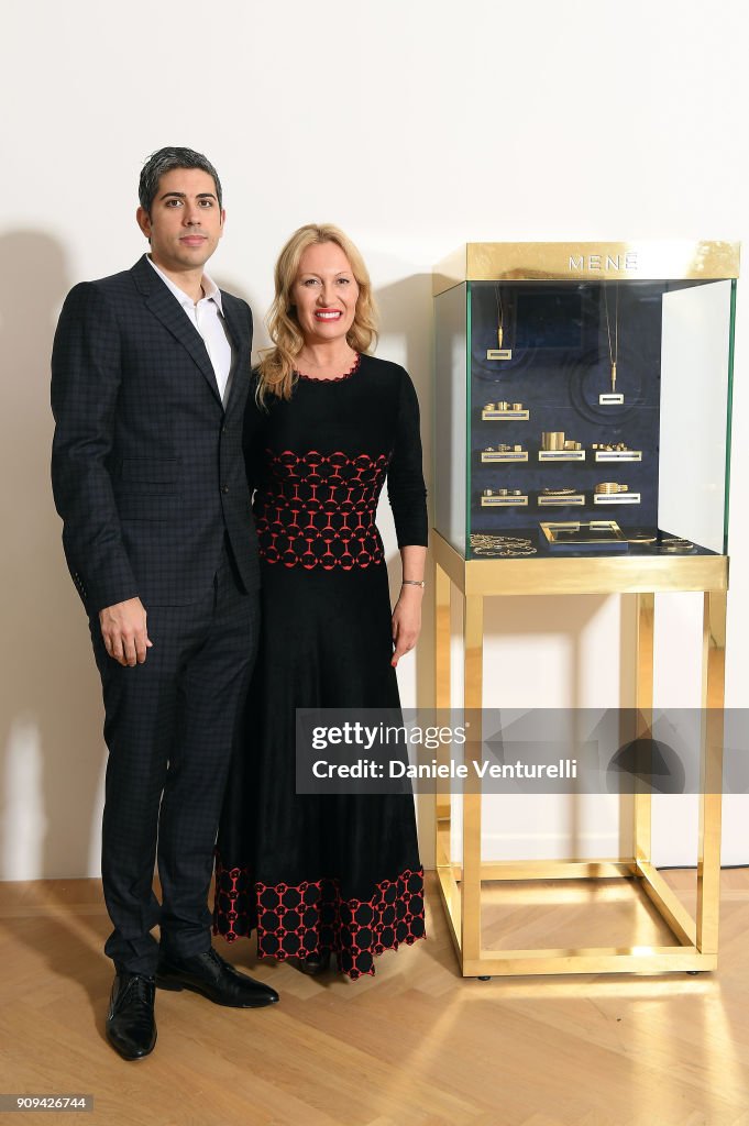 MENE 24 KARAT Jewelry Presentation at Gagosian Gallery in Paris