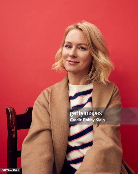 Naomi Watts from the film 'Ophelia' poses for a portrait at the YouTube x Getty Images Portrait Studio at 2018 Sundance Film Festival on January 22,...