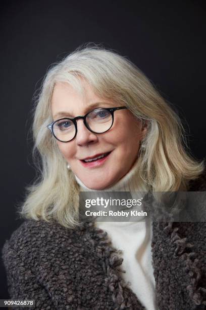 Blythe Danner from the series 'Halfway There' poses for a portrait at the YouTube x Getty Images Portrait Studio at 2018 Sundance Film Festival on...