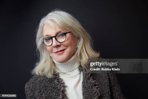 Blythe Danner from the series 'Halfway There' poses for a portrait at the YouTube x Getty Images Portrait Studio at 2018 Sundance Film Festival on...