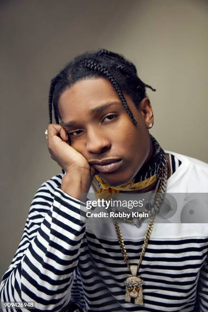 Rocky from the film 'Monster' poses for a portrait at the YouTube x Getty Images Portrait Studio at 2018 Sundance Film Festival on January 22, 2018...