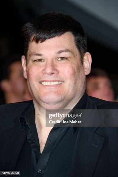 Mark Labbett attends the National Television Awards 2018 at The O2 Arena on January 23, 2018 in London, England.