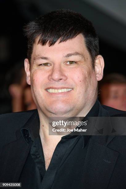 Mark Labbett attends the National Television Awards 2018 at The O2 Arena on January 23, 2018 in London, England.