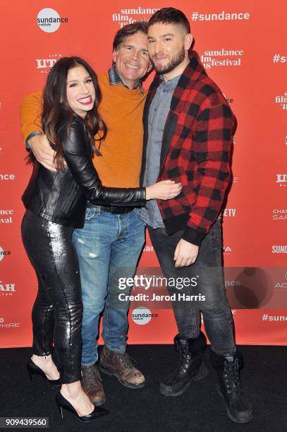 Producer Paul Young and Creators/writers/actors Shoshannah Stern and Josh Feldman attend the Indie Episodic Program 2 during the 2018 Sundance Film...
