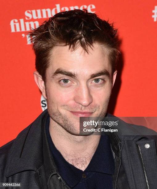 Actor Robert Pattinson attends the 'Damsel' Premiere during the 2018 Sundance Film Festival at Eccles Center Theatre on January 23, 2018 in Park...