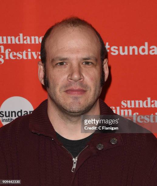 Nathan Zellner attends the 'Damsel' Premiere during the 2018 Sundance Film Festival at Eccles Center Theatre on January 23, 2018 in Park City, Utah.